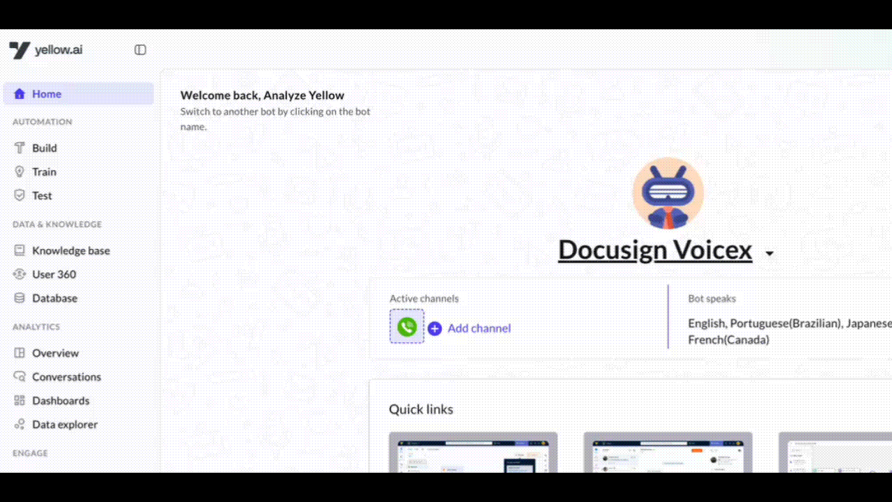 Analytics Overview Page (v1)